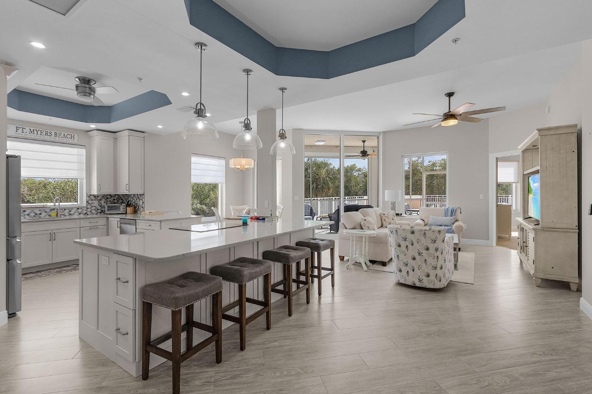 Waterfront Condo W/ Bay Views, Pool & Tennis Court Fort Myers Beach Dış mekan fotoğraf
